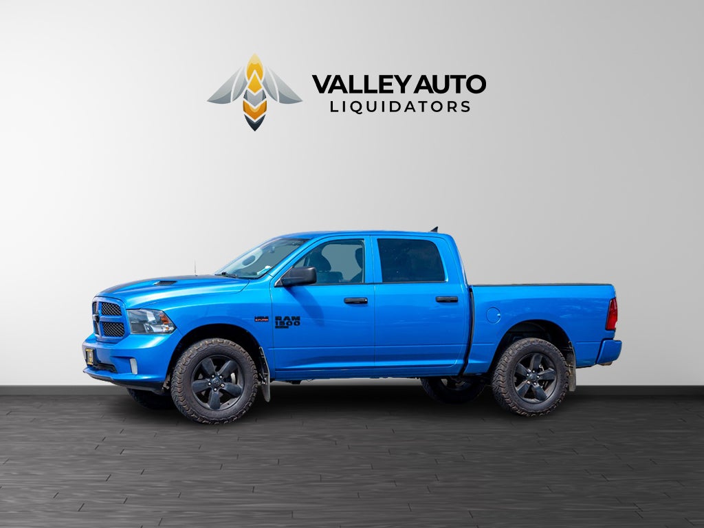 2019 RAM 1500 Classic Base in Blue — front three-quarter view