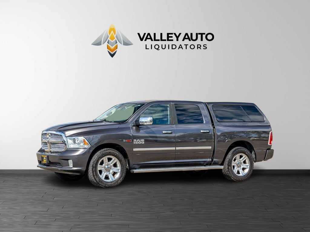 2015 RAM 1500 Base in Gray — front three-quarter view