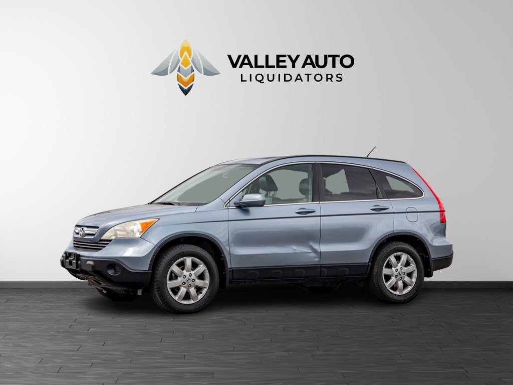 2009 Honda CR-V EX-L in Blue — front three-quarter view